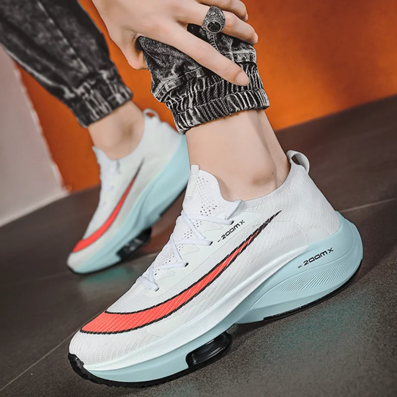 

Men's Summer Training Sneakers Air Cushion Mesh Tennis Sports Shoes Outdoor Running Shoes Non-slip Wear-resistant Casual Shoes