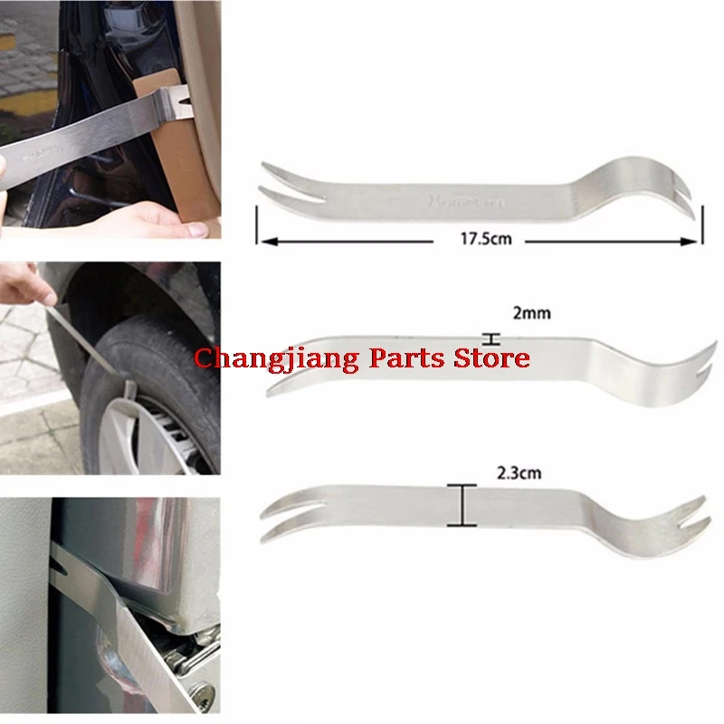 1pcs Car Removal Pry Tool Kit Trim Door Clip Panel Dash Audio Radio Interior Metal |