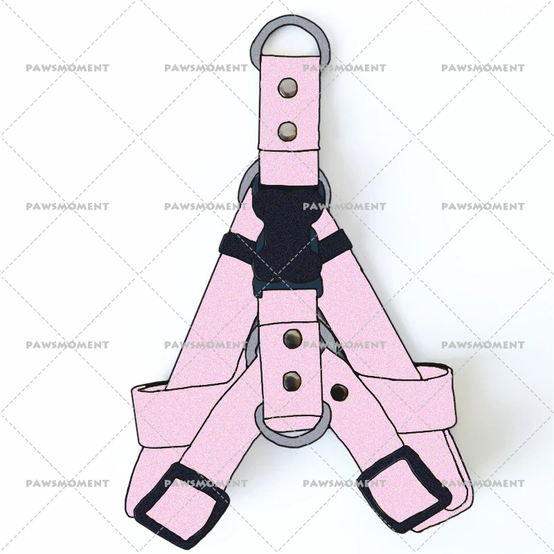 Нейлоновая шлейка для домашних питомцев маленькая модель ошейник французского