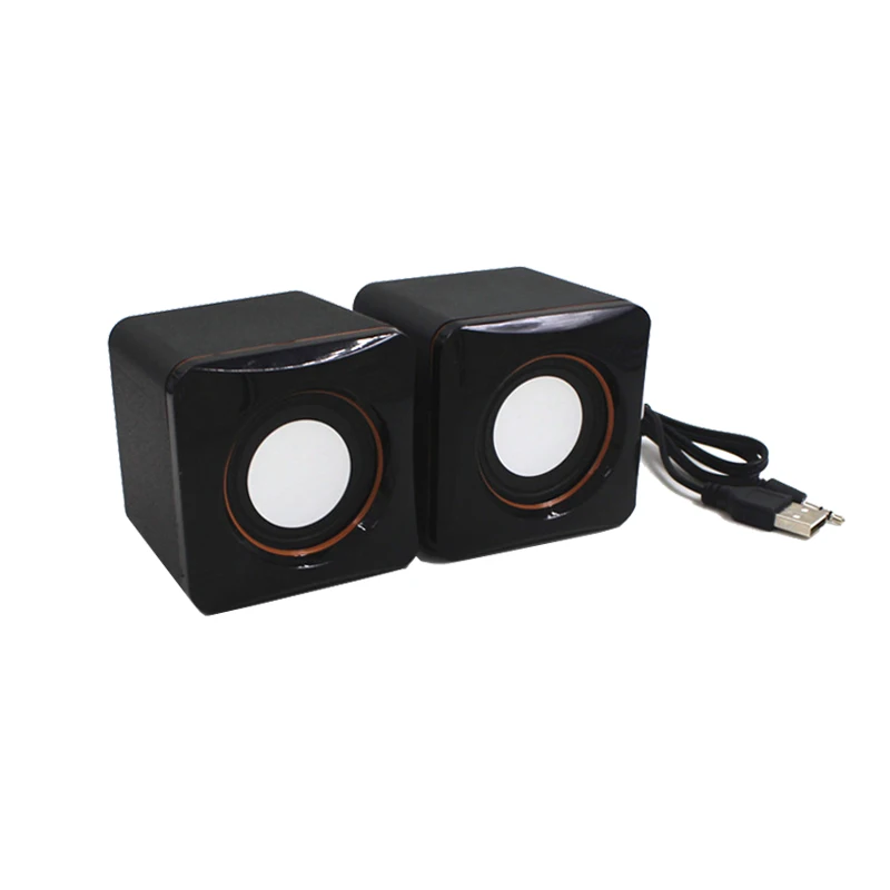 Универсальные мини-колонки для компьютера 2 шт. USB-Колонка стерео Колонка 3 5 мм