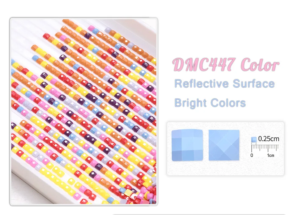 Набор для вышивки крестом с водяными каплями набор алмазной живописи яблок