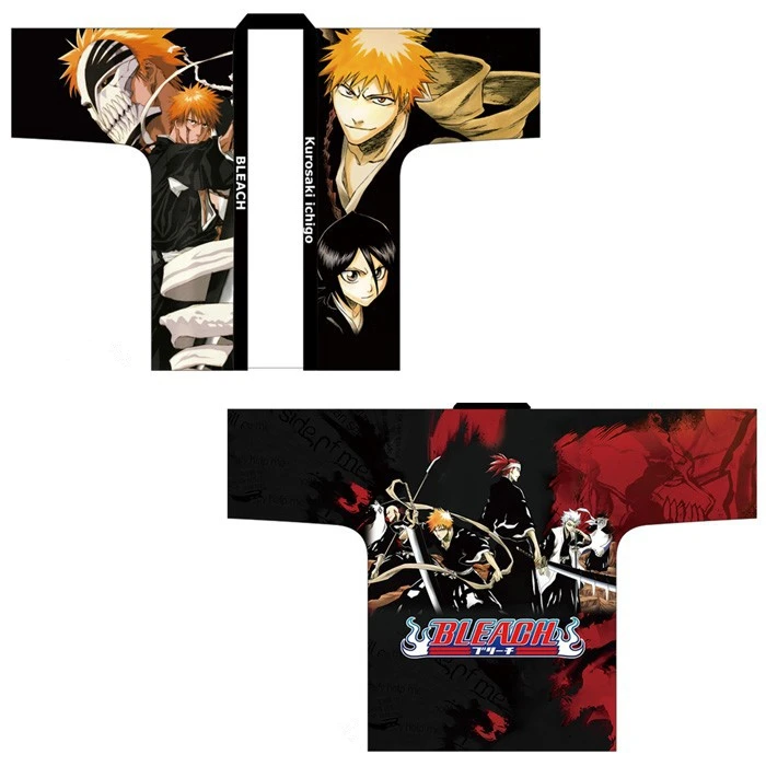 Традиционное японское кимоно Yukata кардиган Haori Bleach пальто шаль для косплея банные