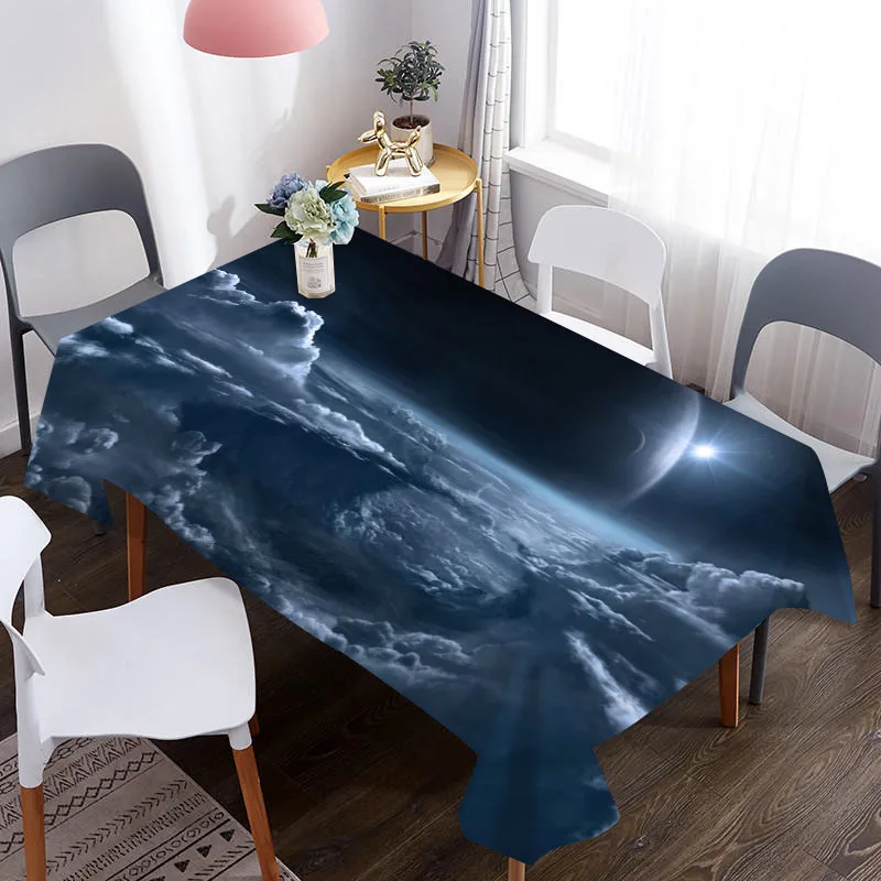 Скатерть из ткани Оксфорд водонепроницаемая ткань с рисунком загадочной