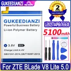 Аккумулятор GUKEEDIANZI Li3925t44p6h765638 5100 мАч для ZTE BLade V8 Lite V8Lite 5,0 дюйма