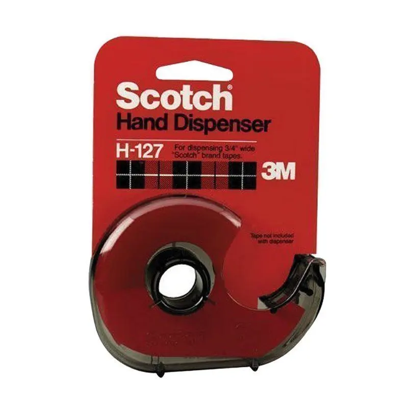 Диспенсер для клейкой ленты SCOTCH лент шириной до 19 мм и длиной 33 м дымчатый H-127 |