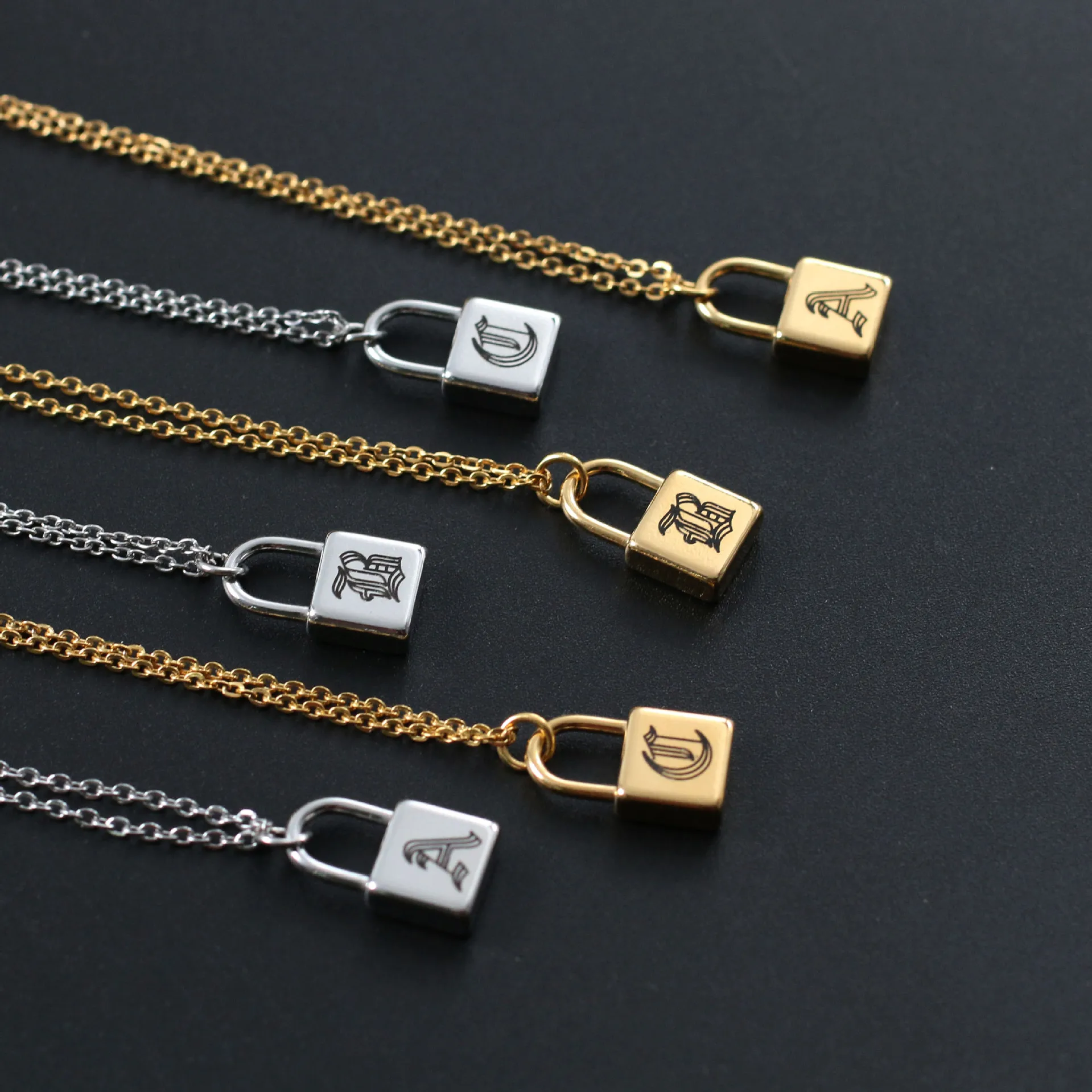 Винтажная подвеска в виде старого английского алфавита с гравировкой висячий