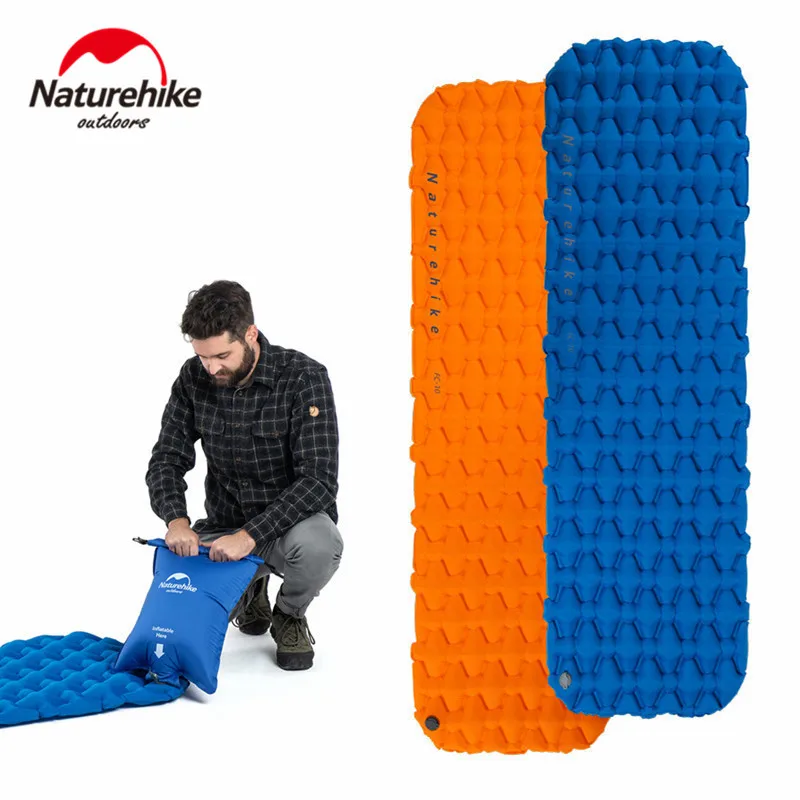 Naturehike надувной коврик для кемпинга Сверхлегкий портативный складной кровать
