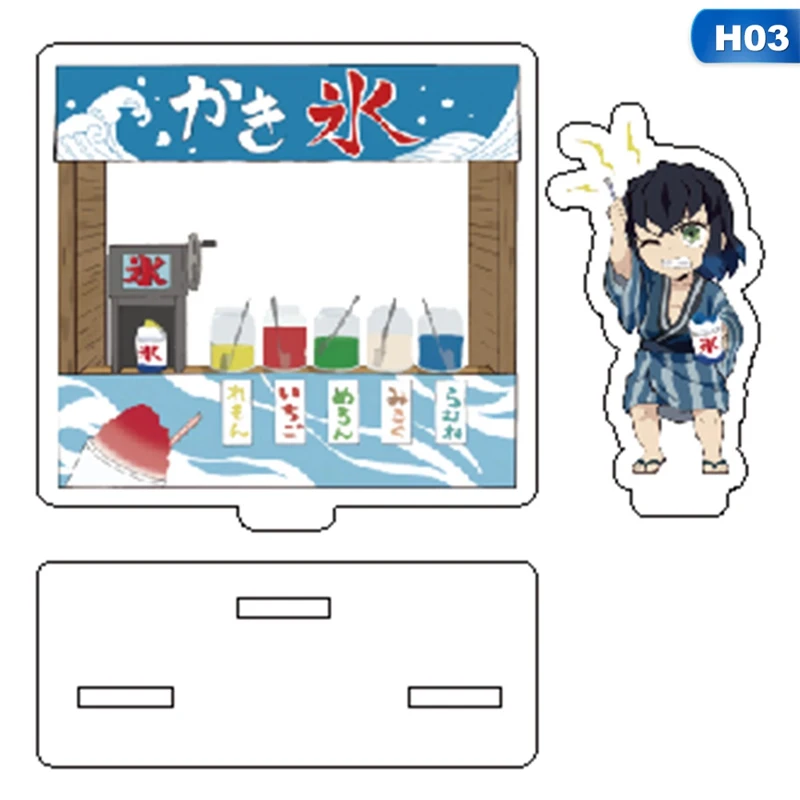 

Anime Demon Slayer Kimetsu no Yaiba Acrylic Figures Stand Model Activities Desk Decor Ornaments Cake Topper Fans Collection Gift