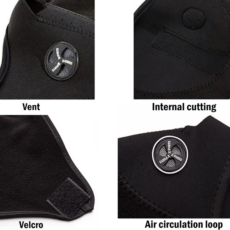 

Great Windproof Bike Bicycle Cycling Mask Ski Snowboard Outdoor Masks Dust Neoprene Neck Warm Half Face Mask Winter Sport Mask