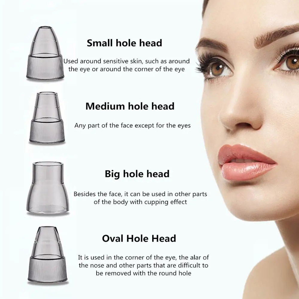 Очиститель пор для удаления черных точек вакуумный всасывающий Электрический