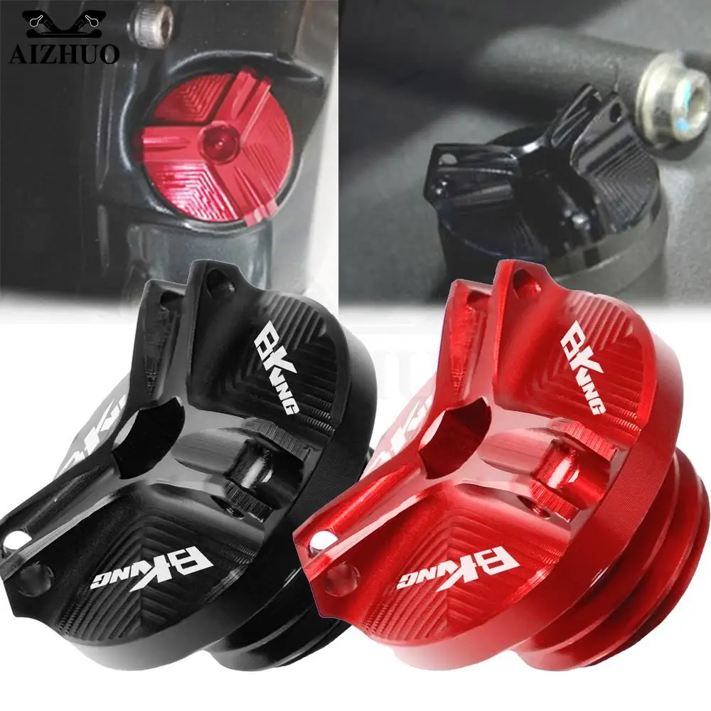 

Motorcycle Engine Oil CUP Fill Cap For SUZUKI B-KING Aluminum CNC Accessorie B KING BKING 2007 2008 2009 2010 Moto Parts