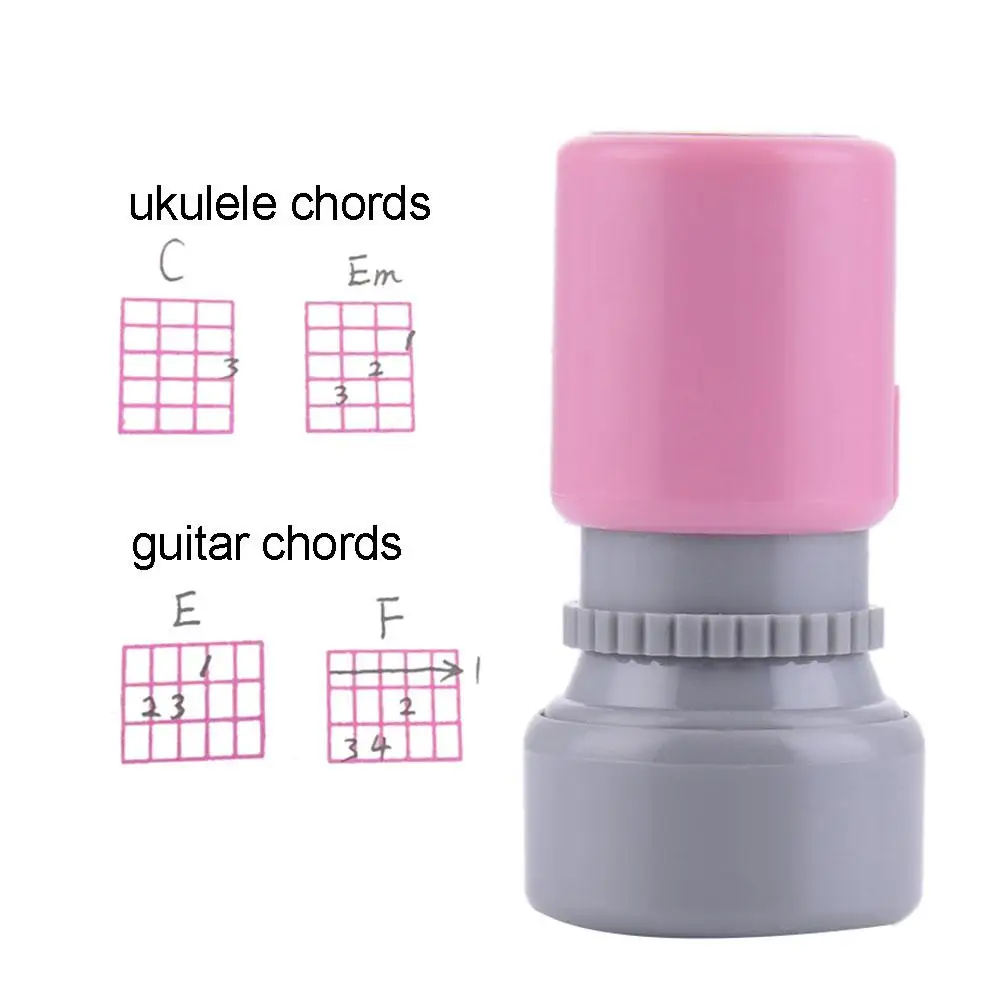 

Guitar Ukulele Strings Chord Seal Stamp Classic Guitarra Chords Print Signet for Guitar Ukulele Beginner Guitar Accessories Part