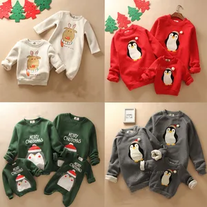 Зимние теплые свитера с принтом Санта Клауса, оленя, подарок на Рождество