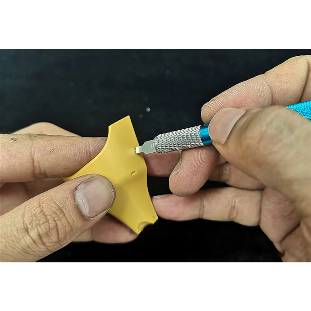

​Model Building Modification Etching Tools with Pen Professional Flat Bottom Round Hole Drilling Tool