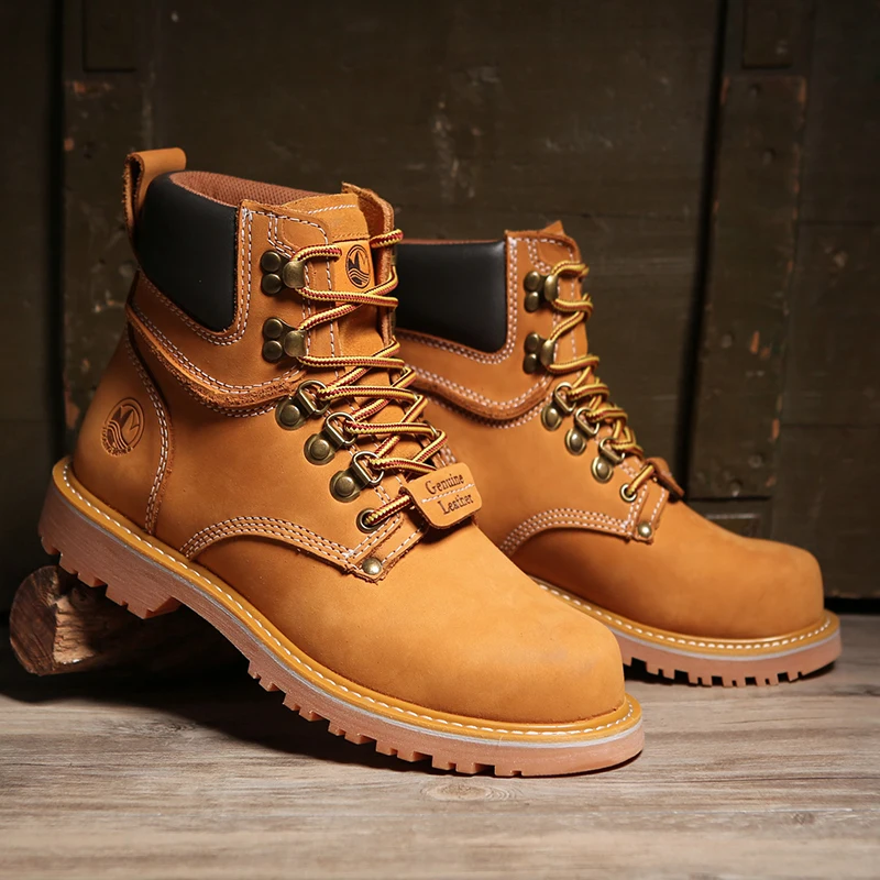 Hiking Shoes Waterproof Breathable Tactical Leather Hunting 
