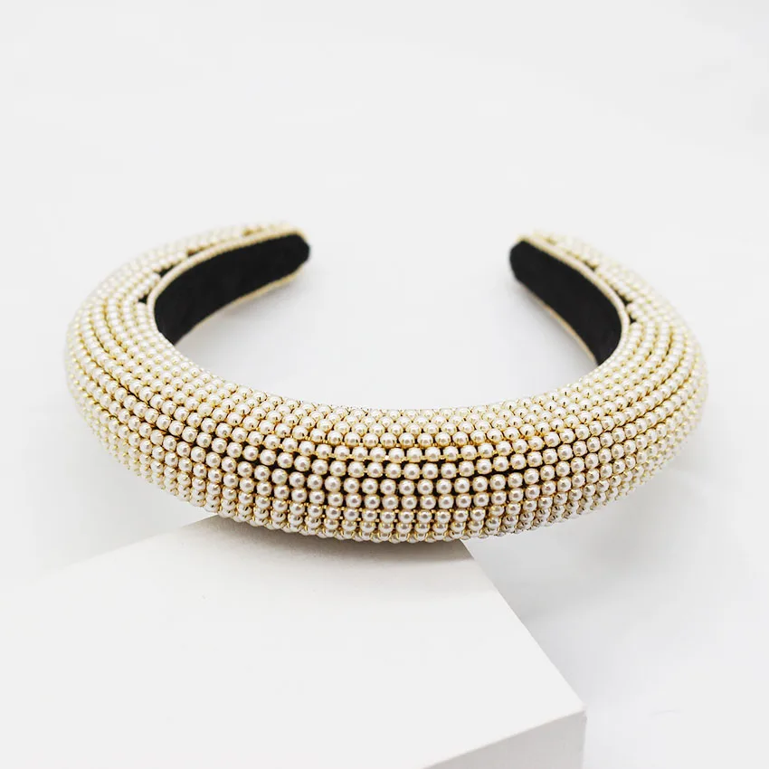 New European and American Baroque luxury rhinestone court headband dance party cocktail temperament wild 780 | Украшения и
