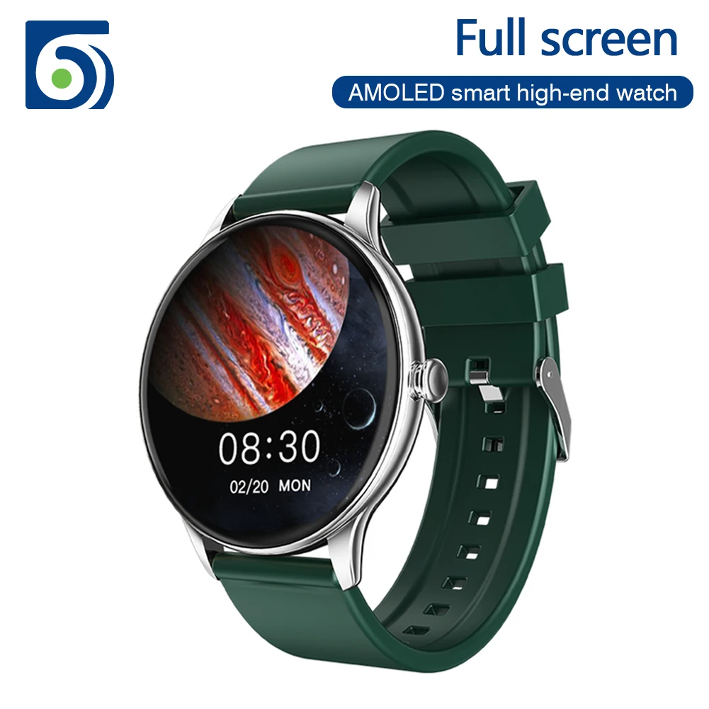 

Byscoon Men 390*390 ECG PPG Smart Watch Men Android Bluetooth Call IP68 Waterproof Smartwatch For Huawei Samsung Android iPhone