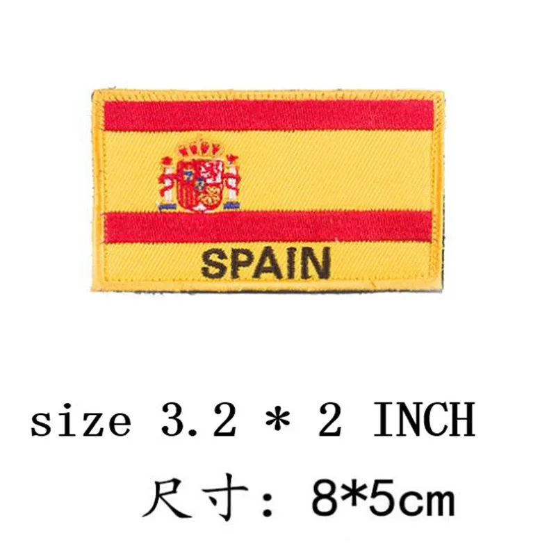 New National Flag Many Parches Ropa Patch Embroidered Patches for Clothing Iron on For Close Shoes Bags Badges Embroidery | Дом и сад