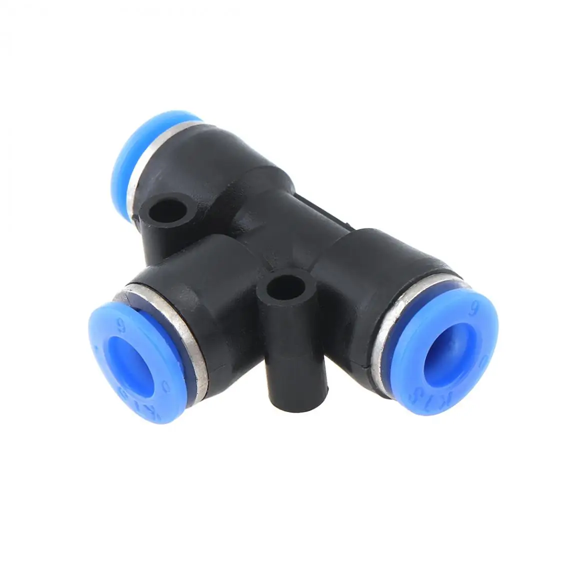 Трехсторонний быстроразъемный пневматический Т образный штуцер для