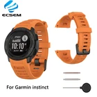 Силиконовый браслет для Garmin instinct, сменный ремешок, аксессуары для часов, регулируемый ремешок, дышащий спортивный браслет