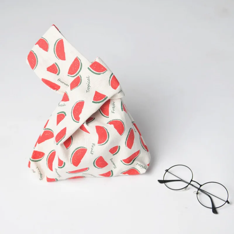 Простой цвет литературы и искусства небольшой свежий наручные Портативный узлом