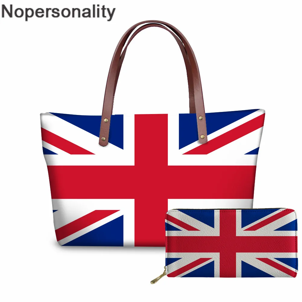 Nopersonality Национальный/британский флаг шаблон Для женщин сумка Сумки 3 шт. женские