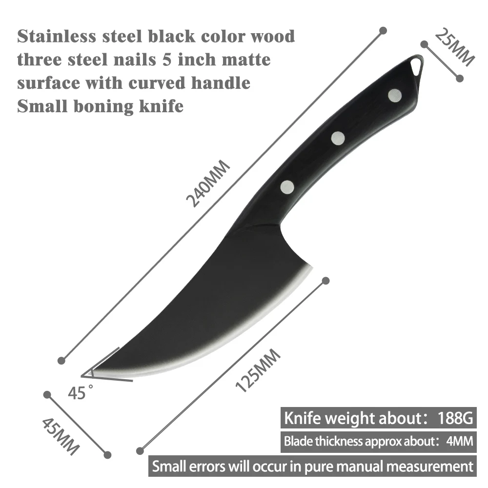 Нож для резки мяса 5 дюймов с зажимом ремня | Дом и сад