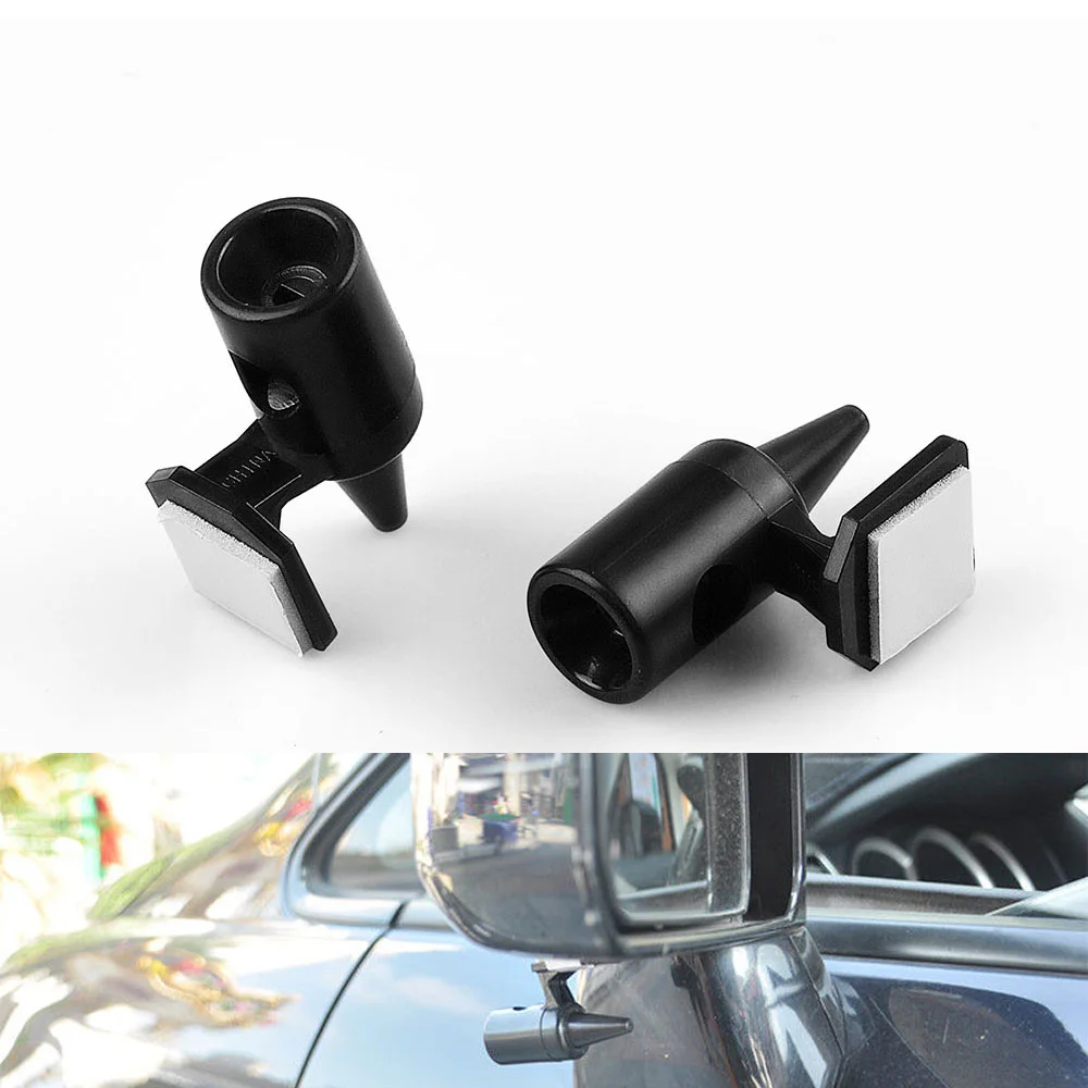 

2pcs Deer Whistle Device Bell Automotive Black Animal / Deer Warning Whistles Universal Auto Safety Alert Device RS-TUR009