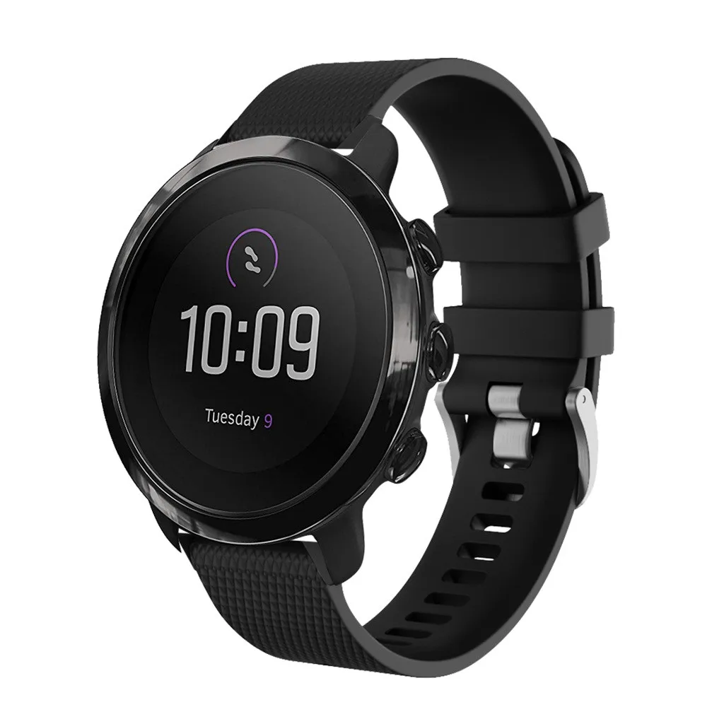 Маленький силиконовый ремешок для часов сменный SUUNTO 3 спортивный браслет смарт