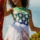 Слитный купальник Peachtan с принтом бабочки, Женский винтажный купальник, женский спортивный Монокини, Элегантный купальный костюм, боди, новинка 2021