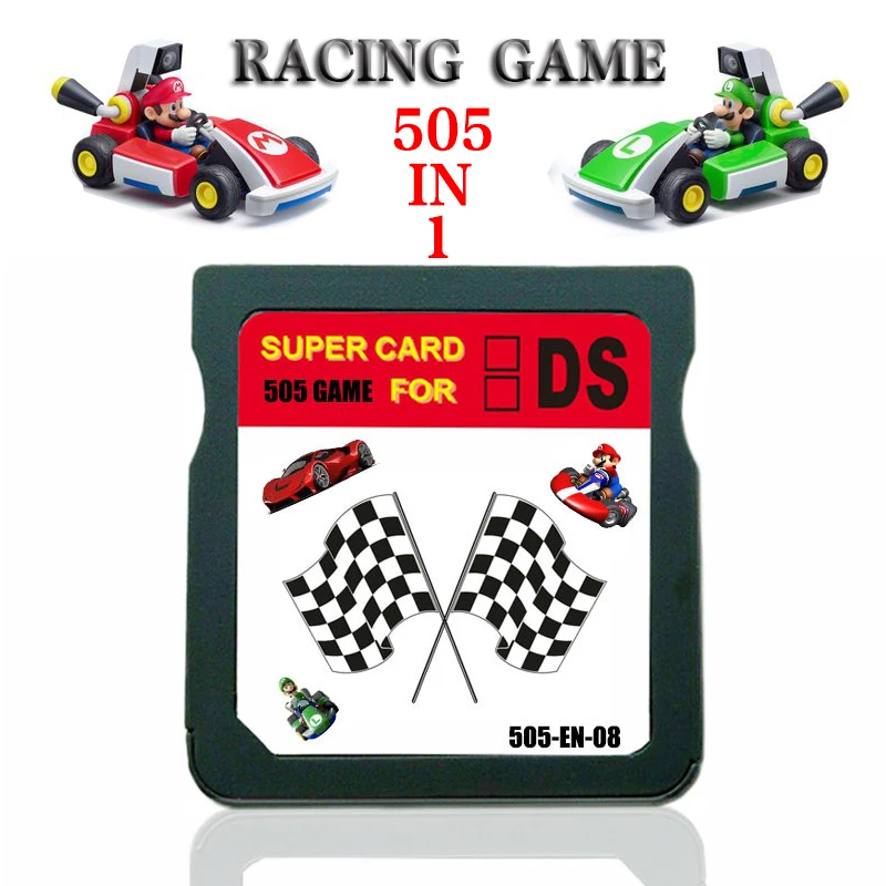 2021 Новое поступление гоночный DS игры Картридж Nintendo игра 2DS 3DS Новый NDSI Марио