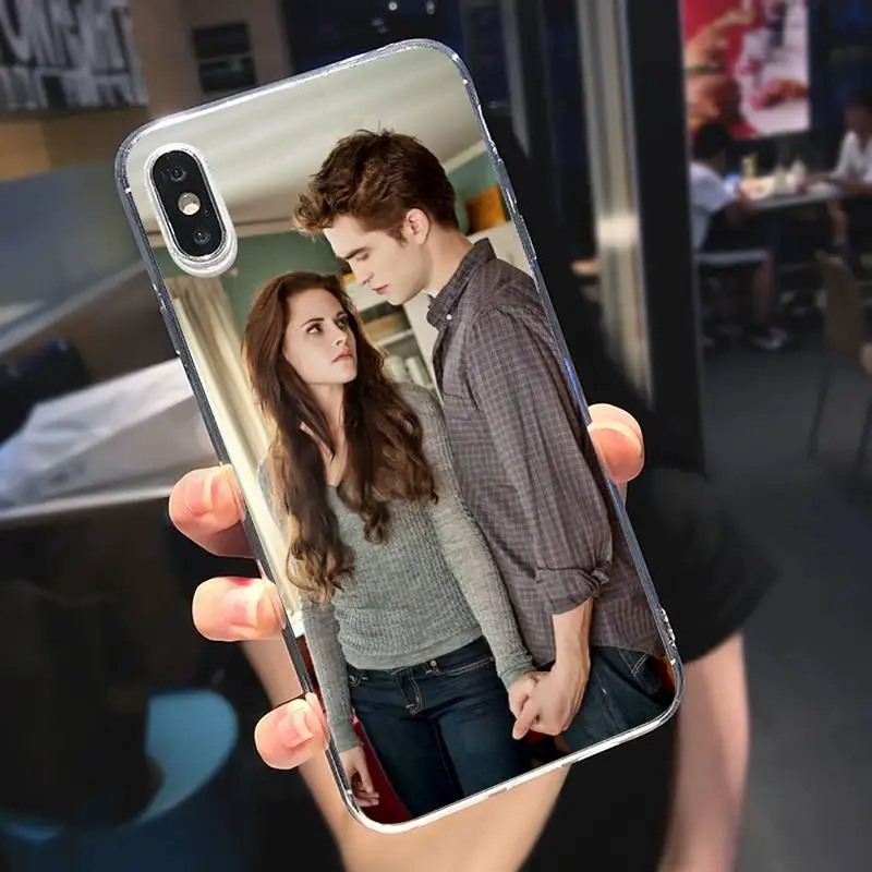 

Twilight Saga American movie Phone Case Transparent soft For iphone 5 5s 5c se 6 6s 7 8 11 12 plus mini x xs xr pro max