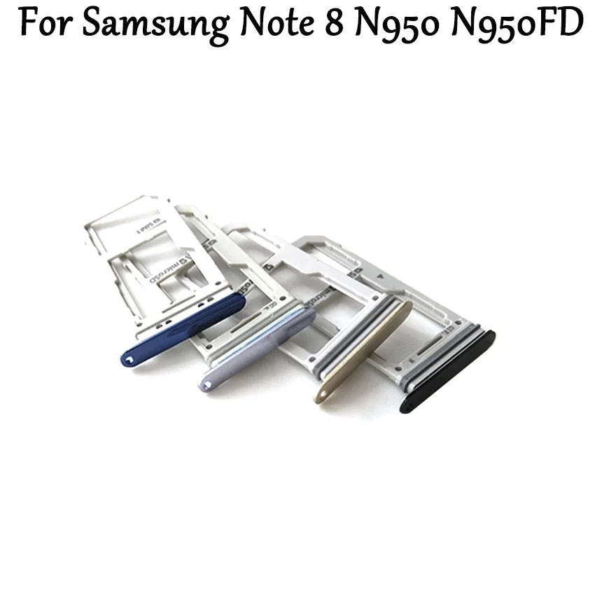 Лоток для Sim карты Micro SD слот Samsung Galaxy Note 8 N950 N950FD две и одна версия
