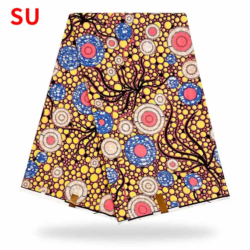 

Blesing African wax fabric 2021 high quality african fabric 100% cotton soft african wax print fabric for dresses