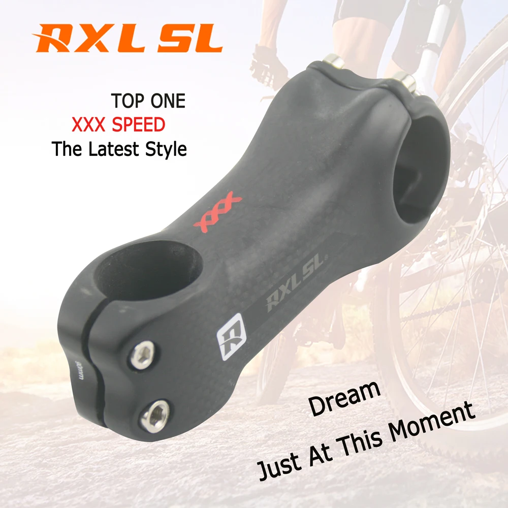 MTB стволовых RXL SL углеродный материал стержня 31 8 мм шоссейный велосипед стержень