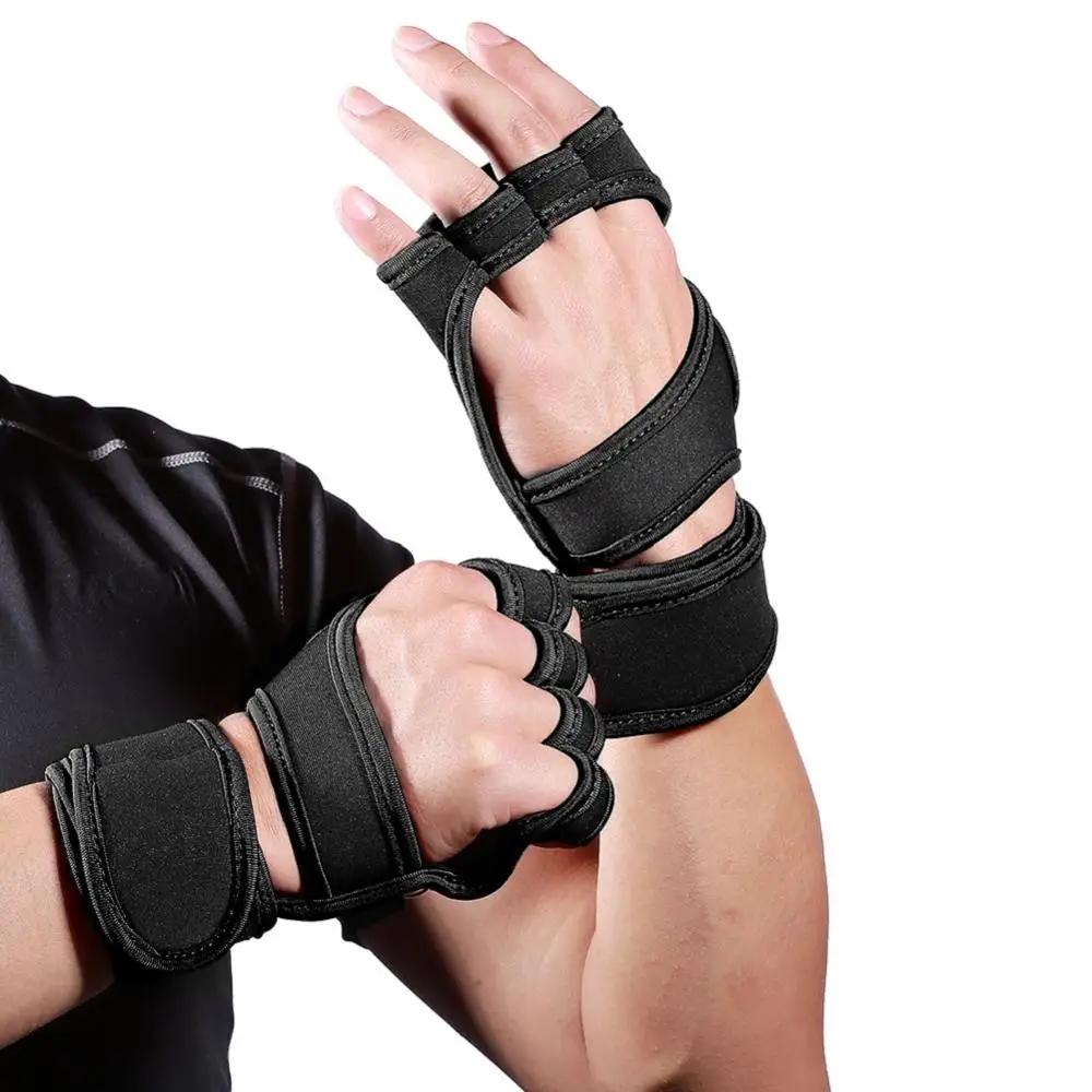 1Pair Gym Gloves Fitness Weight Lifting Body Building Training Sports Exercise Sport Workout Glove for Men Women M/L/XL | Спорт и