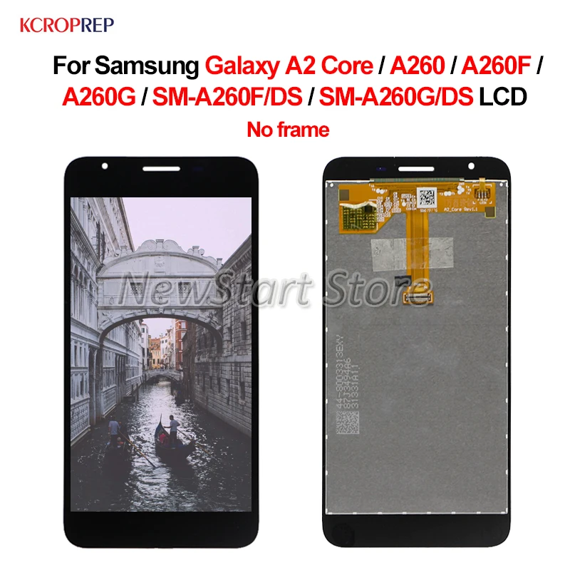 Для Samsung Galaxy A2 Core A260 ЖК дисплей сенсорный экран дигитайзер в сборе 5 0 &quotдля A260F A260G