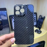 pure real carbon fiber phone case for iphone 13 pro max aramid fiber drop resistant ultra thin iphone 13 mini protection cover