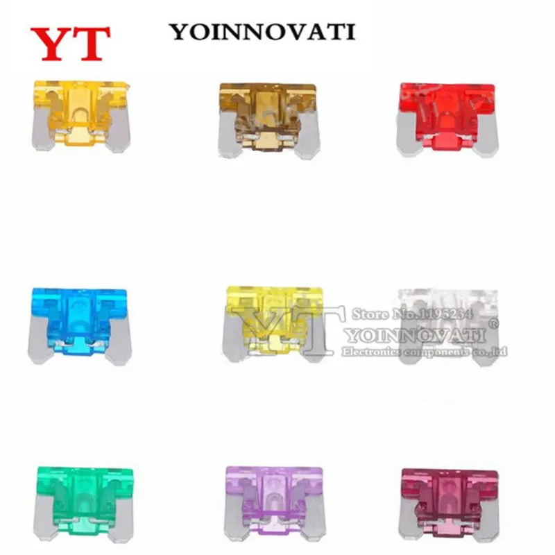 60 шт./компл. предохранители с мини-лезвием набор предохранителей в ассортименте