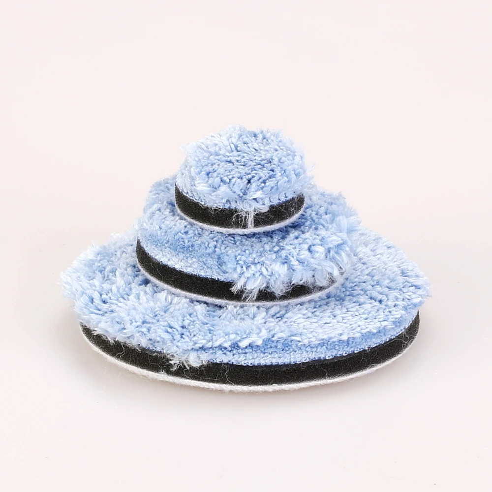 SPTA 33 шт. 1, 2, 3 дюйма Автомобильная полировальная Подушка Воском Губка для автомобиля детали полировки колеса ватные колодки комплект опорная плита дрель