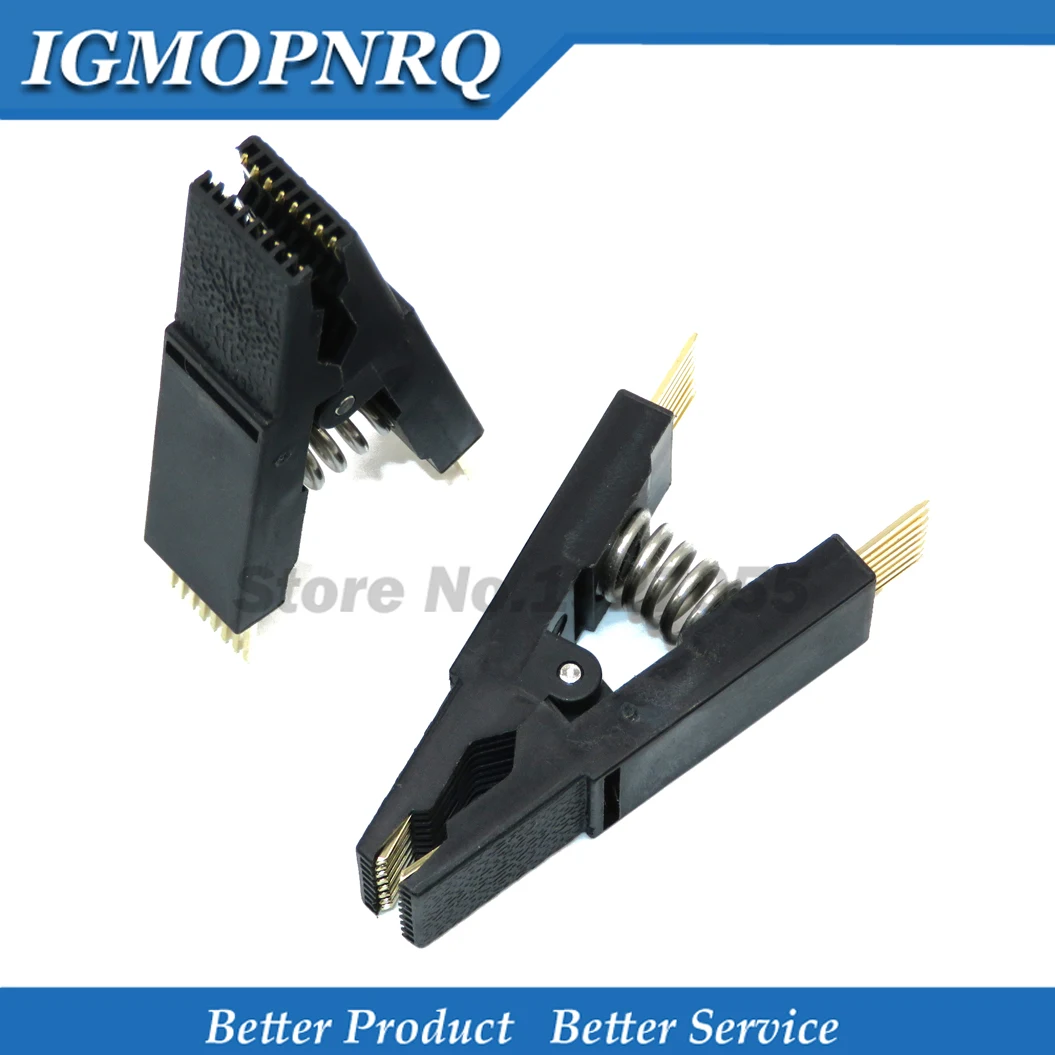 Программист тест ing Clip SOP8 SOP SOIC 8 16 SOIC8 SOIC16 DIP16 DIP Pin IC тестовый зажим без