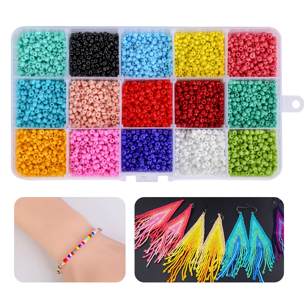 Набор для создания украшений из бисера браслетов набор рукоделия стеклянных