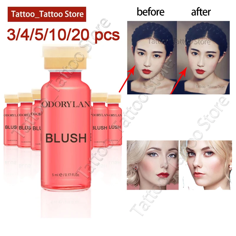 GLOW Blush BB Cream Anti-aging Serum Starter Kit Meso White Brightening Natural Nude Concealer Korean Make Up Treatment |