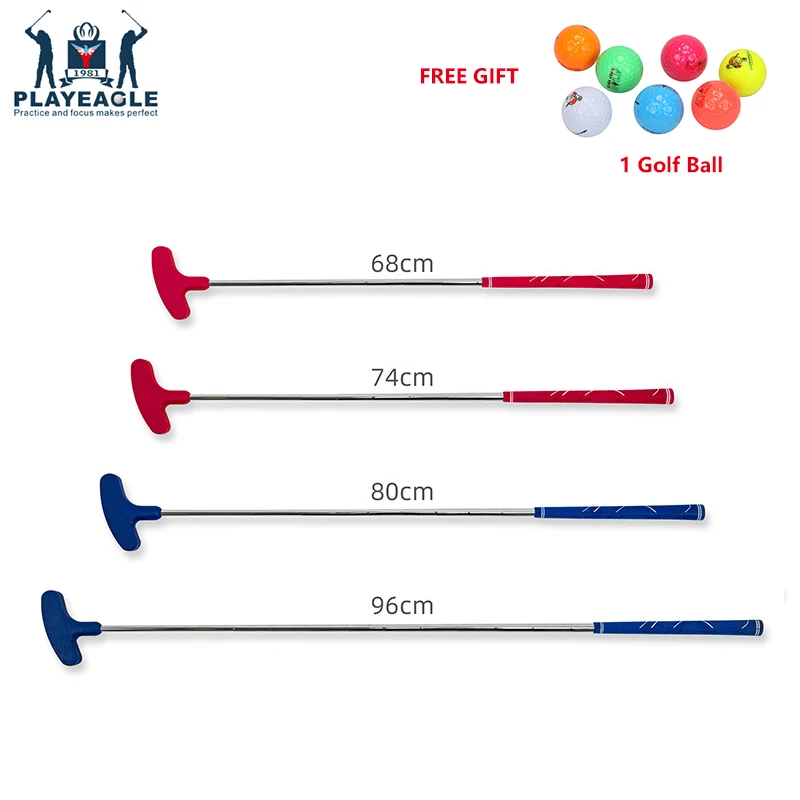 

1Pcs Golf Putter For Kids Mini Two Way Golf Putter Suitable For Left/Right Hand Double-Sided Junior Golf Putter With 1 Golf Ball