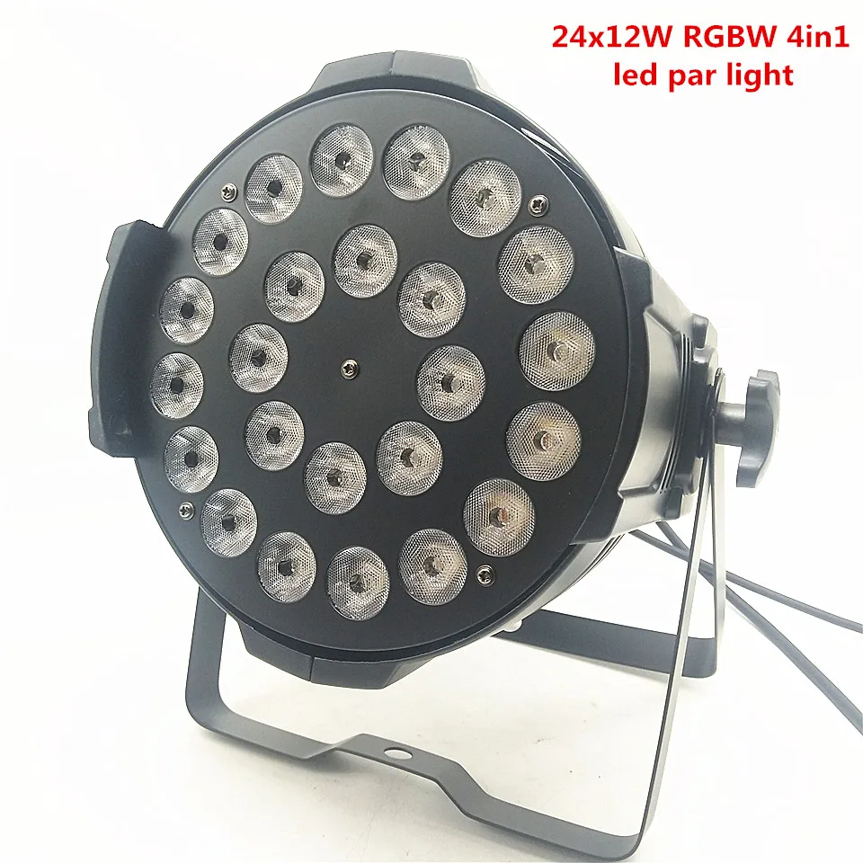 24x12 Вт RGBW 4в1 полноцветный LED par свет DMX светильник в виде барабана стиральной