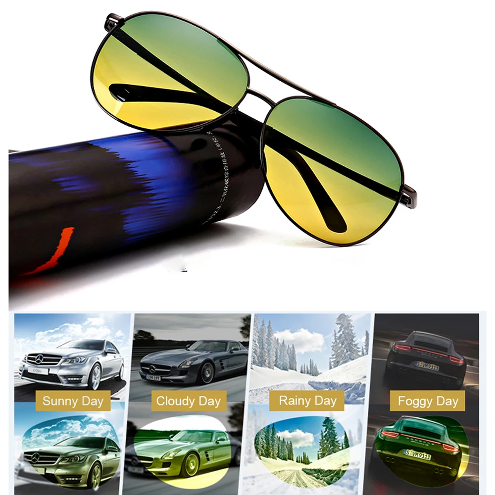 Антибликовые поляризационные солнцезащитные очки из медного сплава для