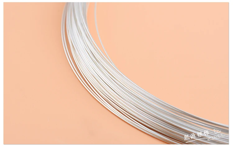 S925 Pure Silver Wire Silver Wire Soft Wire Necklace Bracelet Ring DIY Accessories Handmade Material Wire