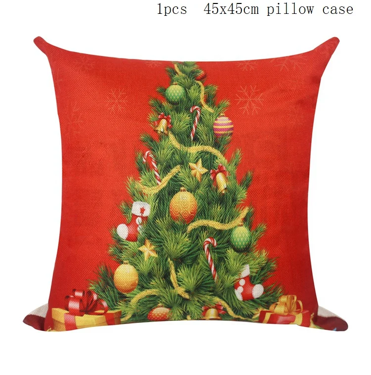 style 25 QIFU Merry Christmas Наволочка украшения Рождественские украшения для дома Navidad Natal Noel новогодние подарки - Цвет: style 25