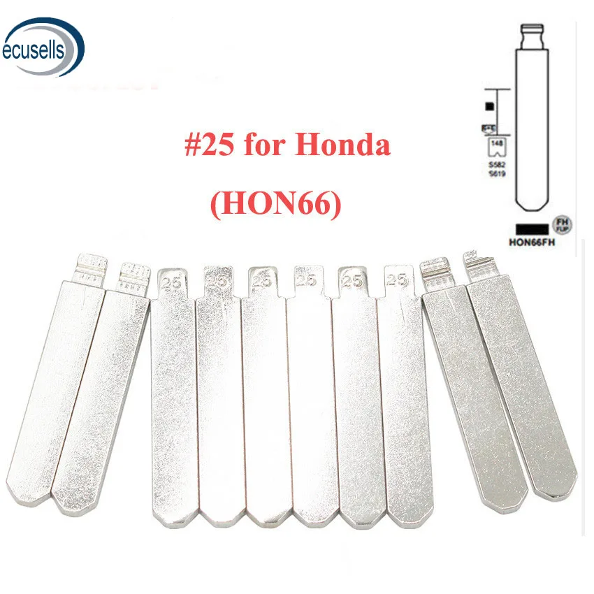 10 шт./лот Универсальные пульты дистанционного управления флип лезвие 25 # для