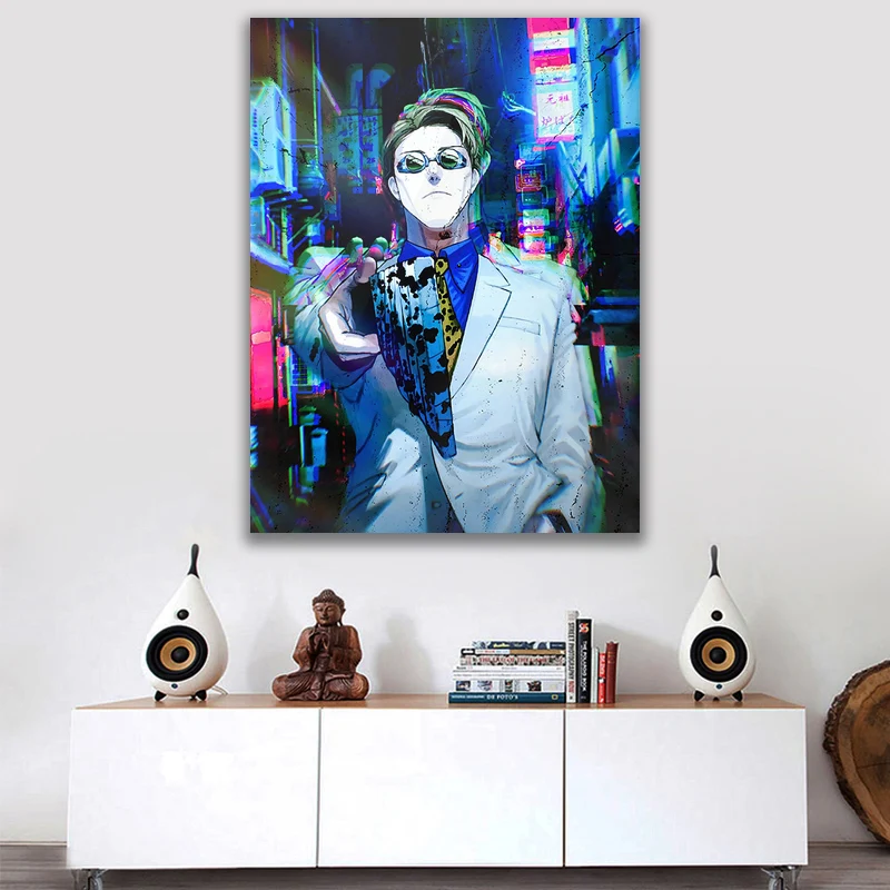 

Kento Nanami Jujutsu Kaisen Anime Decoration Home Decor Canvas Painting Living Room Wall Art Picture Poster Print